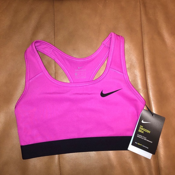 NEW Nike Swoosh Icon Sports Bra - Picture 4 of 7